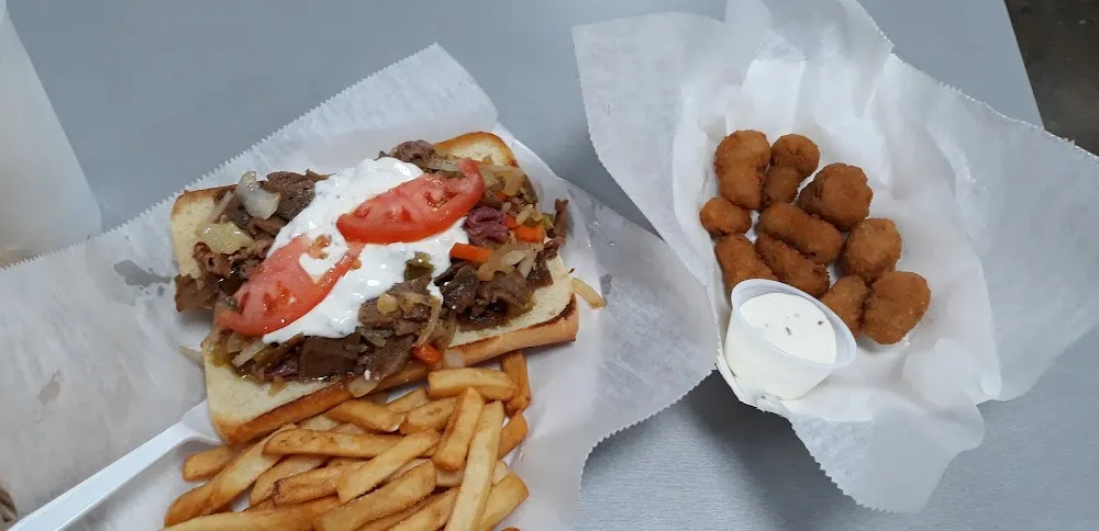 Gyro Cheese Fries