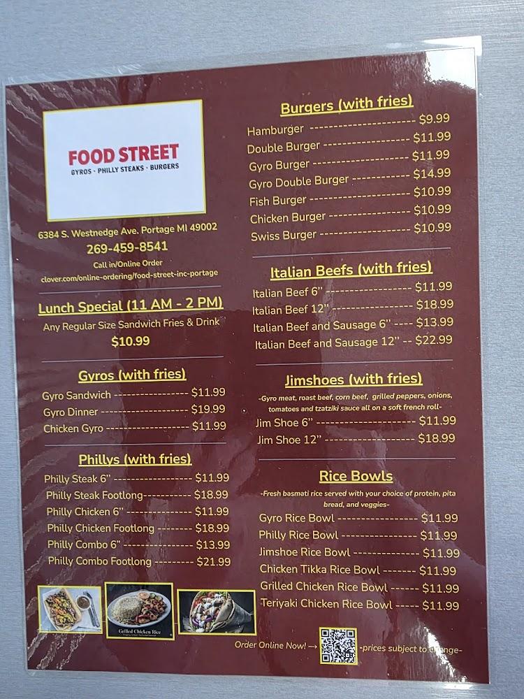 Food Street Menu image 1