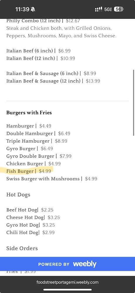 Food Street Menu image 4